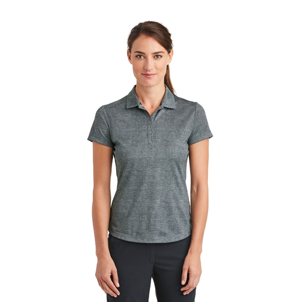 Nike Ladies Dri-FIT Crosshatch Polo - Nike Ladies Dri-FIT Crosshatch Polo - Image 1 of 4