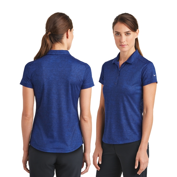 Nike Ladies Dri-FIT Crosshatch Polo - Nike Ladies Dri-FIT Crosshatch Polo - Image 4 of 4