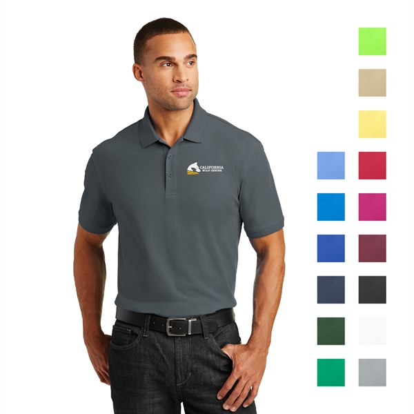 Port Authority® Core Classic Embroidered Pique Polo