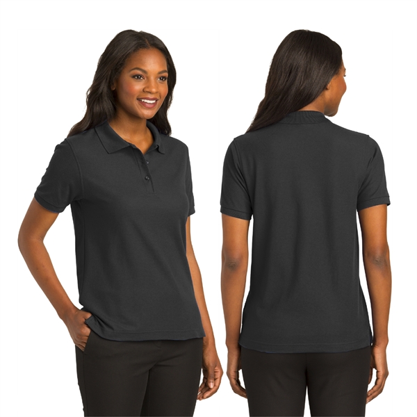 Port Authority® Ladies Silk Touch™ Polo - Port Authority® Ladies Silk Touch™ Polo - Image 32 of 37