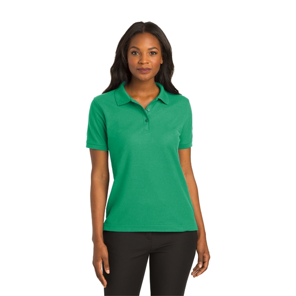 Port Authority® Ladies Silk Touch™ Polo - Port Authority® Ladies Silk Touch™ Polo - Image 18 of 37