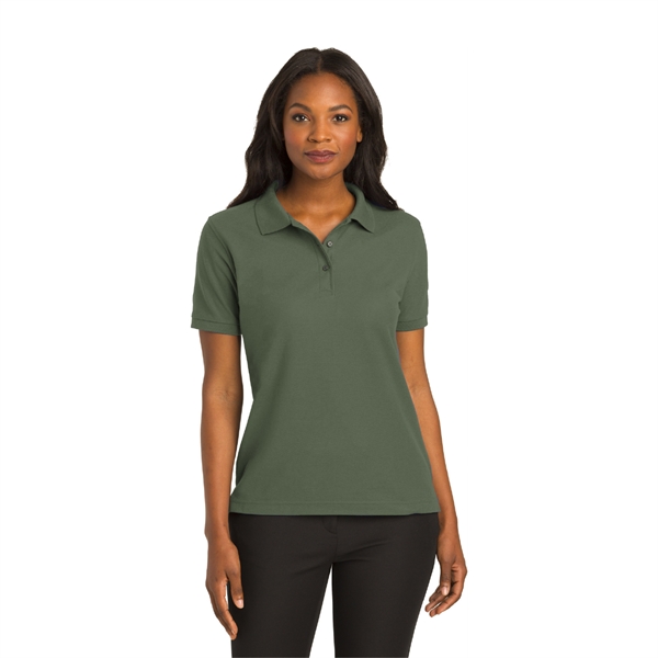 Port Authority® Ladies Silk Touch™ Polo - Port Authority® Ladies Silk Touch™ Polo - Image 16 of 37