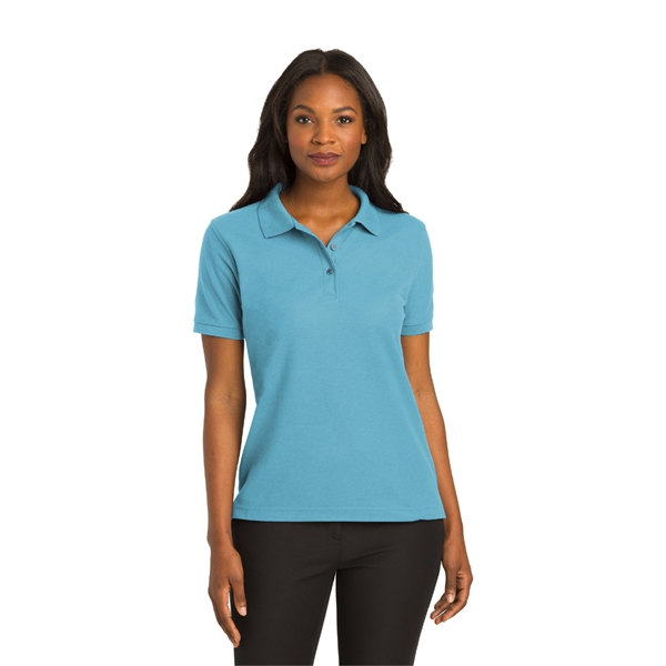 Port Authority® Ladies Silk Touch™ Polo - Port Authority® Ladies Silk Touch™ Polo - Image 14 of 37