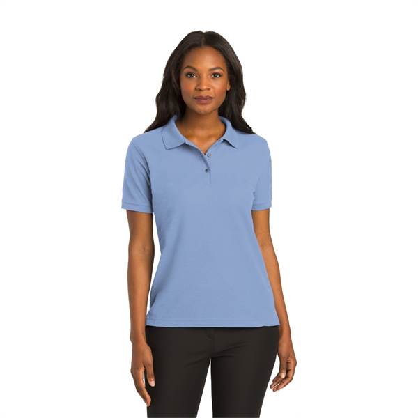 Port Authority® Ladies Silk Touch™ Polo - Port Authority® Ladies Silk Touch™ Polo - Image 12 of 37