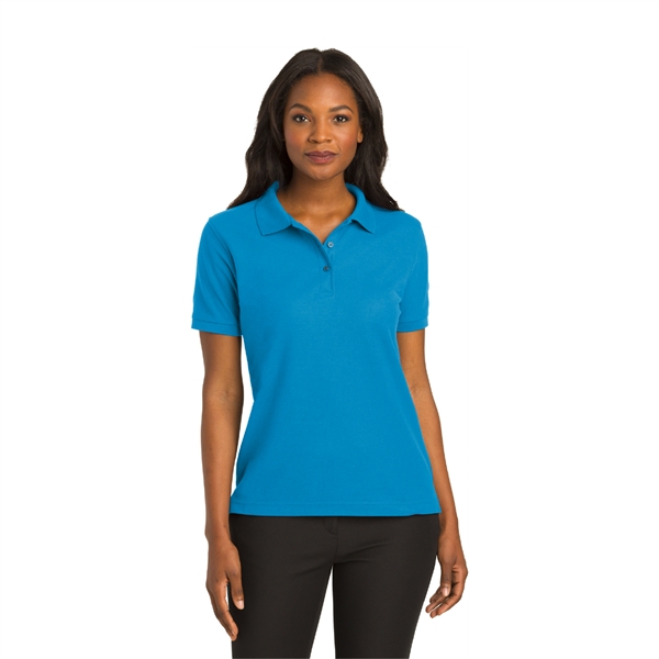 Port Authority® Ladies Silk Touch™ Polo - Port Authority® Ladies Silk Touch™ Polo - Image 11 of 37