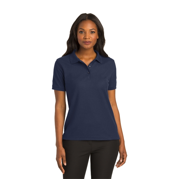 Port Authority® Ladies Silk Touch™ Polo - Port Authority® Ladies Silk Touch™ Polo - Image 10 of 37