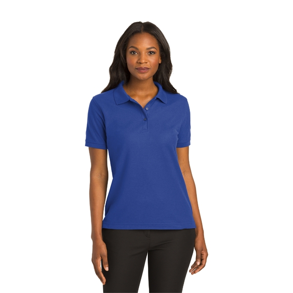 Port Authority® Ladies Silk Touch™ Polo - Port Authority® Ladies Silk Touch™ Polo - Image 8 of 37