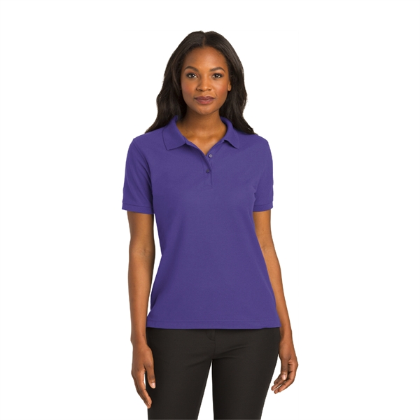 Port Authority® Ladies Silk Touch™ Polo - Port Authority® Ladies Silk Touch™ Polo - Image 6 of 37