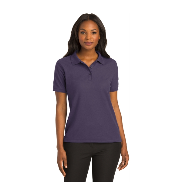 Port Authority® Ladies Silk Touch™ Polo - Port Authority® Ladies Silk Touch™ Polo - Image 5 of 37