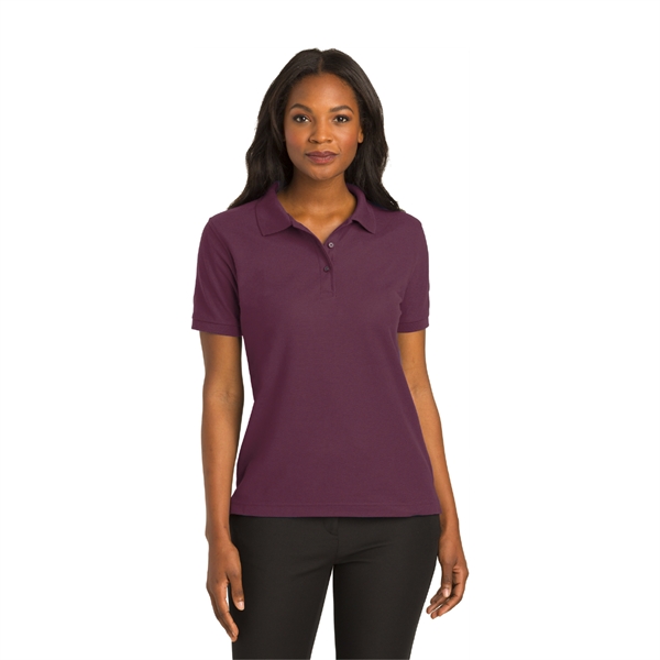 Port Authority® Ladies Silk Touch™ Polo - Port Authority® Ladies Silk Touch™ Polo - Image 4 of 37