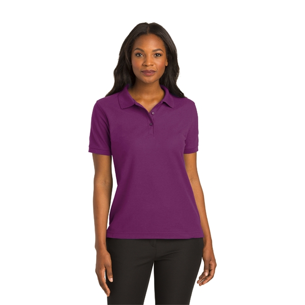 Port Authority® Ladies Silk Touch™ Polo - Port Authority® Ladies Silk Touch™ Polo - Image 3 of 37