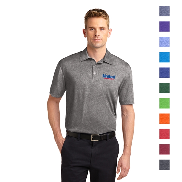 Sport-Tek® Heather Contender™ Embroidered Polo