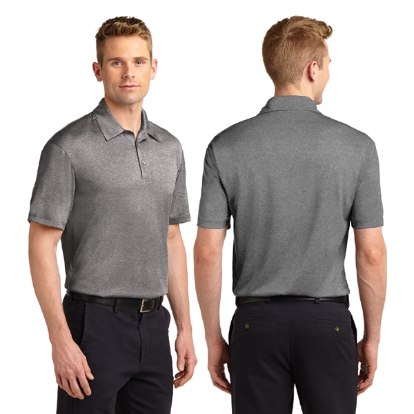 Sport-Tek® Heather Contender™ Polo - Sport-Tek® Heather Contender™ Polo - Image 8 of 12