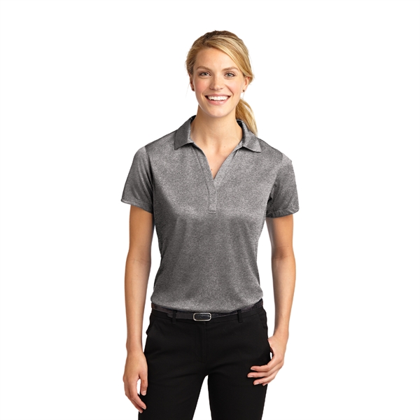 Sport-Tek® Women's Heather Contender™ Polo - Sport-Tek® Women's Heather Contender™ Polo - Image 11 of 12