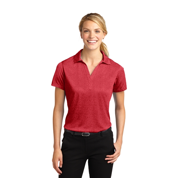 Sport-Tek® Women's Heather Contender™ Polo - Sport-Tek® Women's Heather Contender™ Polo - Image 10 of 12