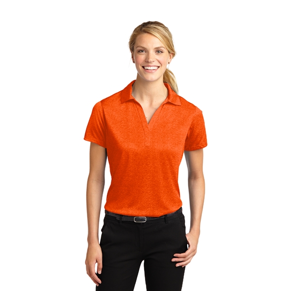 Sport-Tek® Women's Heather Contender™ Polo - Sport-Tek® Women's Heather Contender™ Polo - Image 8 of 12