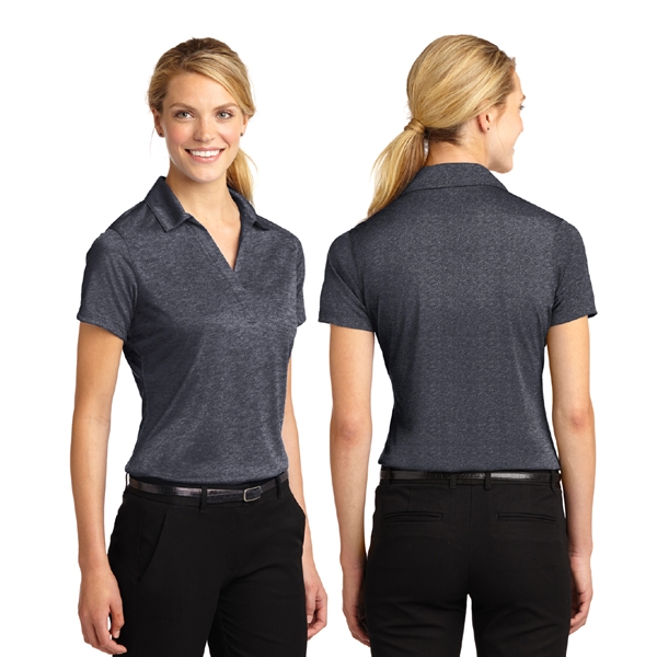 Sport-Tek® Women's Heather Contender™ Polo - Sport-Tek® Women's Heather Contender™ Polo - Image 7 of 12