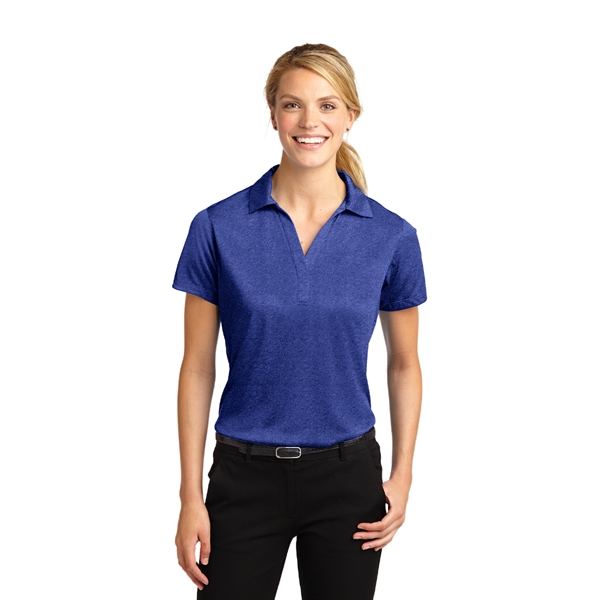 Sport-Tek® Women's Heather Contender™ Polo - Sport-Tek® Women's Heather Contender™ Polo - Image 2 of 12