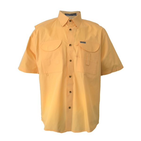 100% Polyester Short Sleeve Fishing Shirt - 100% Polyester Short Sleeve Fishing Shirt - Image 8 of 12