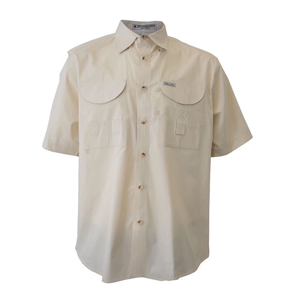 100% Polyester Short Sleeve Fishing Shirt - 100% Polyester Short Sleeve Fishing Shirt - Image 9 of 12