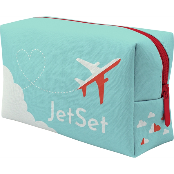 LVL Vegan Leather Cosmetics Bag - LVL Vegan Leather Cosmetics Bag - Image 0 of 3