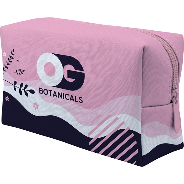 LVL Vegan Leather Cosmetics Bag - LVL Vegan Leather Cosmetics Bag - Image 2 of 3