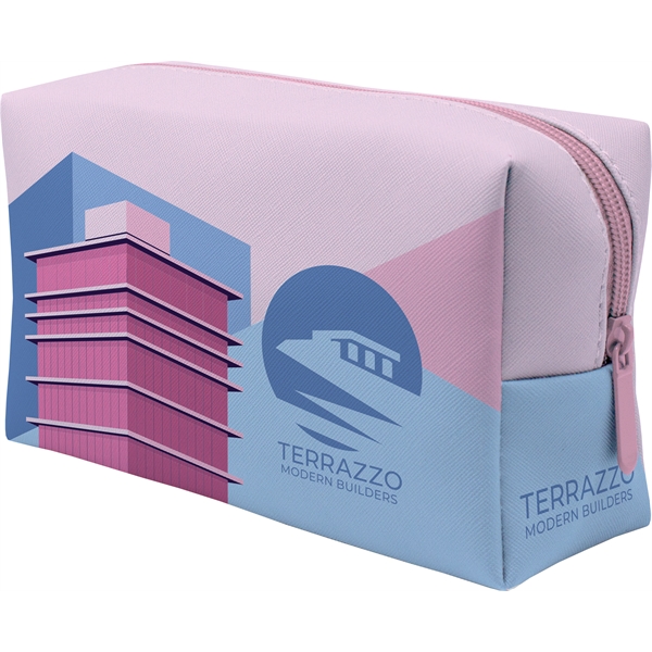 LVL Vegan Leather Cosmetics Bag - LVL Vegan Leather Cosmetics Bag - Image 3 of 3