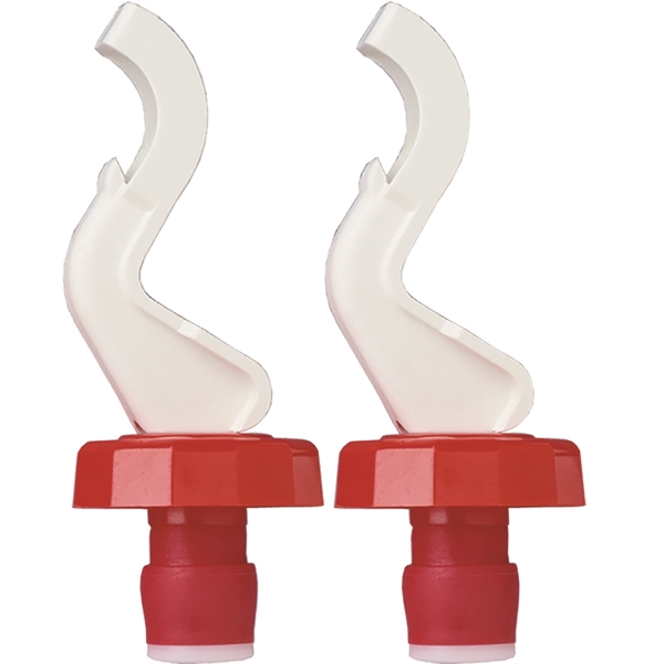 Bottle Stopper, Plastic Lever - Two on a Card - Bottle Stopper, Plastic Lever - Two on a Card - Image 0 of 0