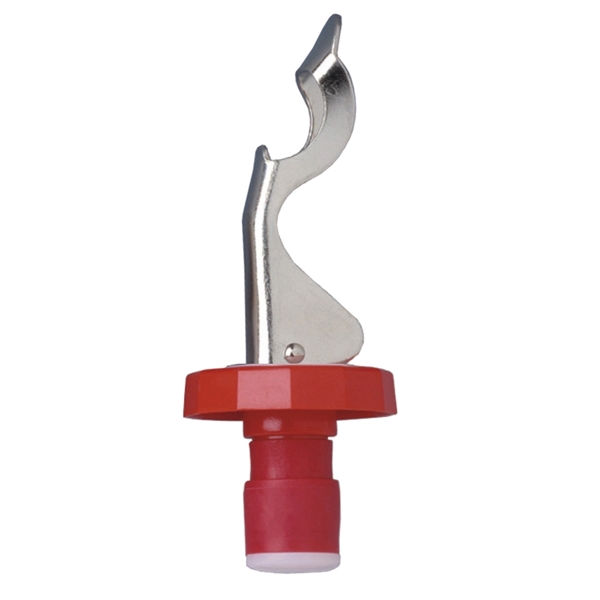 Bottle Stopper, Metal Lever - Two on a Card - Bottle Stopper, Metal Lever - Two on a Card - Image 0 of 0