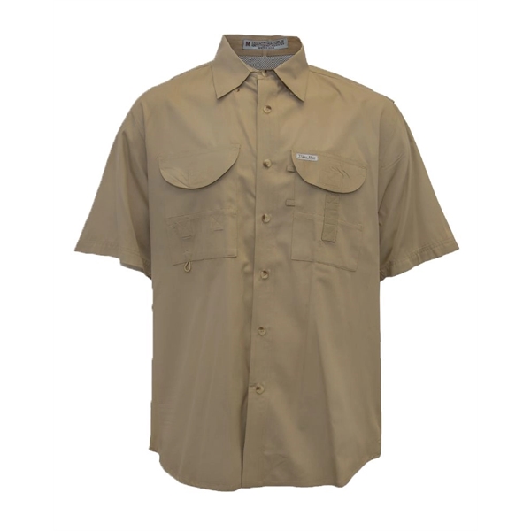 100% Polyester Short Sleeve Fishing Shirt - 100% Polyester Short Sleeve Fishing Shirt - Image 11 of 12