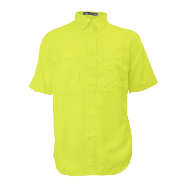 Men's Pescador Polyester Fishing Shirt-Short Sleeves - Men's Pescador Polyester Fishing Shirt-Short Sleeves - Image 20 of 20