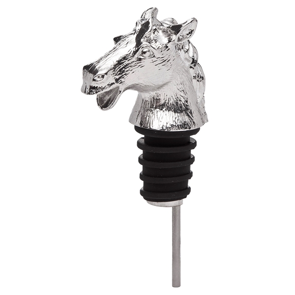 Horse Heads-Up! Aerator Bottle Pourer - Horse Heads-Up! Aerator Bottle Pourer - Image 1 of 1