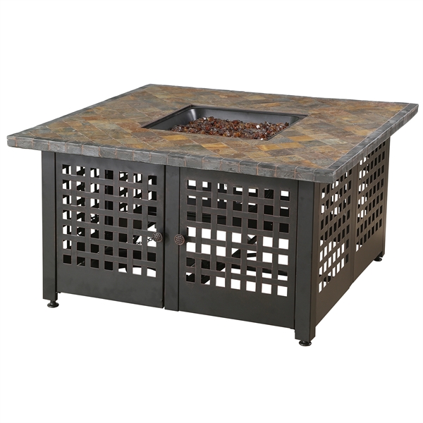 Endless Summer - LP Gas Outdoor Fire Pit with Slate/Marble M - Endless Summer - LP Gas Outdoor Fire Pit with Slate/Marble M - Image 2 of 4