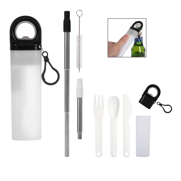 Custom SIP AND SNACK REUSABLE KIT