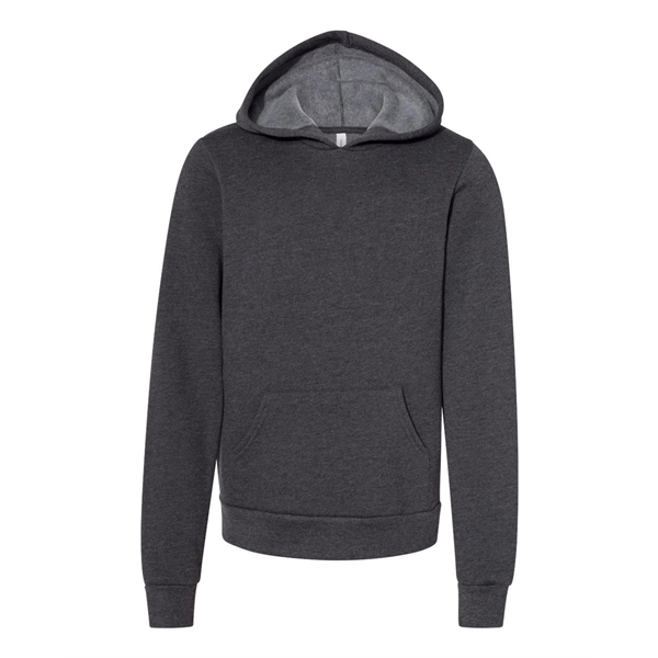 BELLA + CANVAS Youth Sponge Fleece Hoodie - BELLA + CANVAS Youth Sponge Fleece Hoodie - Image 11 of 24