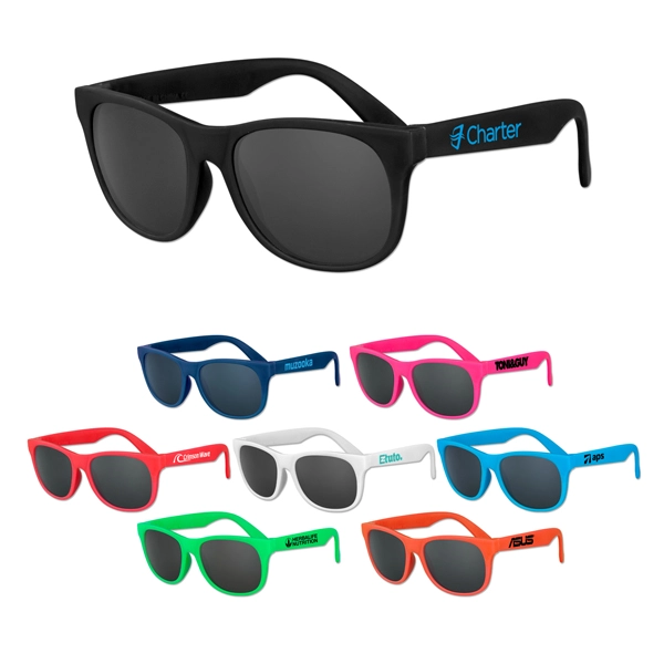 Premium Classic Solid Color Sunglasses - Premium Classic Solid Color Sunglasses - Image 0 of 8