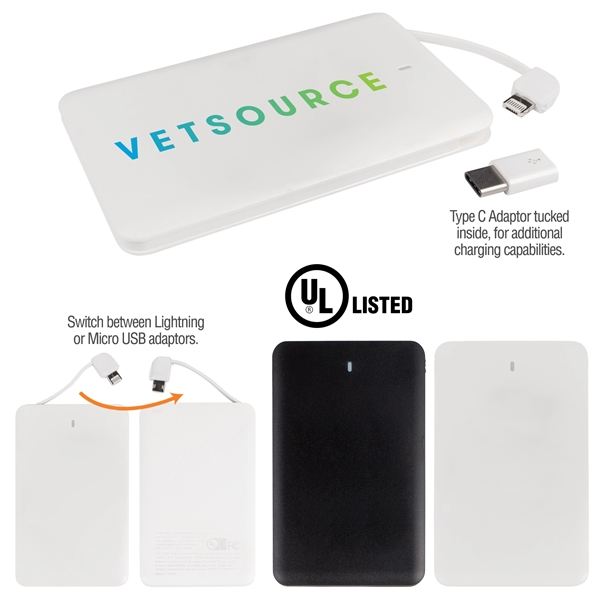 iTwist 2,500mAh UL 3-in-1 Power Bank - iTwist 2,500mAh UL 3-in-1 Power Bank - Image 8 of 11