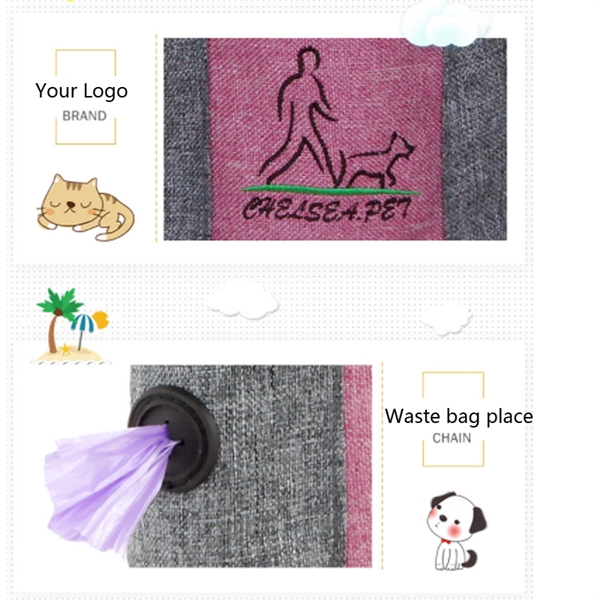Pet Treat Pouch With Dispensers Dog Training Waist Bag - Pet Treat Pouch With Dispensers Dog Training Waist Bag - Image 3 of 6