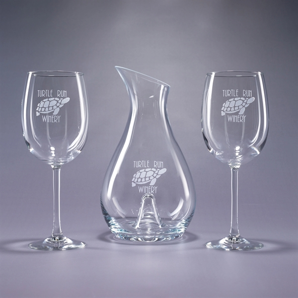 Essence/Colossal 3 Piece Crystal Red Wine Gift Set - Essence/Colossal 3 Piece Crystal Red Wine Gift Set - Image 0 of 2
