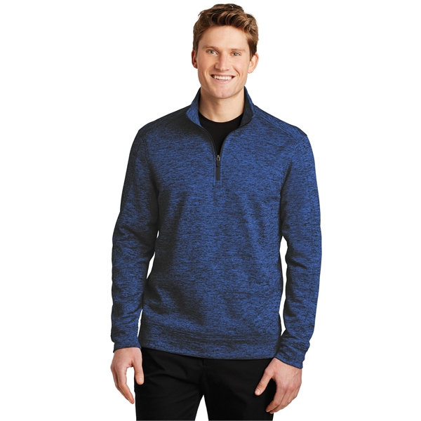 Sport-Tek PosiCharge Electric Heather Fleece 1/4-Zip Pull... - Sport-Tek PosiCharge Electric Heather Fleece 1/4-Zip Pull... - Image 17 of 18