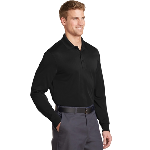 CornerStone Select Snag-Proof Long Sleeve Polo. - CornerStone Select Snag-Proof Long Sleeve Polo. - Image 4 of 20