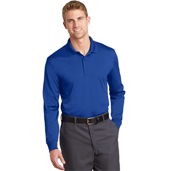 CornerStone Select Snag-Proof Long Sleeve Polo. - CornerStone Select Snag-Proof Long Sleeve Polo. - Image 16 of 20