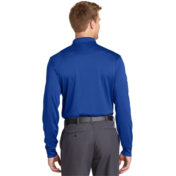CornerStone Select Snag-Proof Long Sleeve Polo. - CornerStone Select Snag-Proof Long Sleeve Polo. - Image 17 of 20