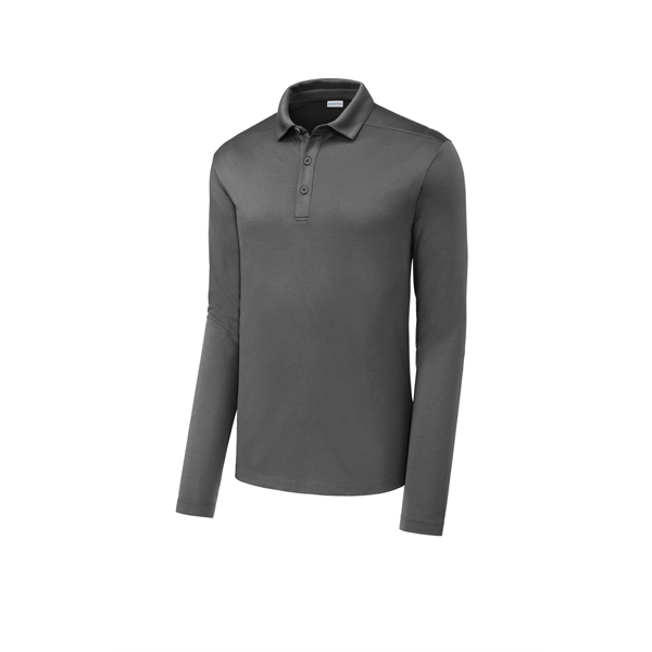 Sport-Tek Posi-UV Pro Long Sleeve Polo. - Sport-Tek Posi-UV Pro Long Sleeve Polo. - Image 8 of 34