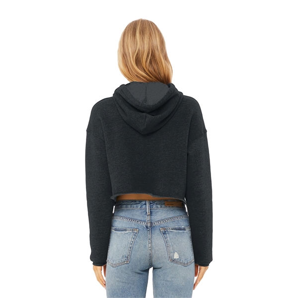 BELLA+CANVAS Women's Sponge Fleece Cropped Fleece Hoodie. - BELLA+CANVAS Women's Sponge Fleece Cropped Fleece Hoodie. - Image 17 of 30