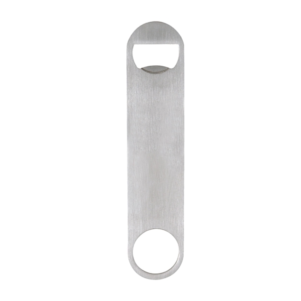 Thin Paddle Style Stainless Steel Bottle Opener - Thin Paddle Style Stainless Steel Bottle Opener - Image 1 of 1