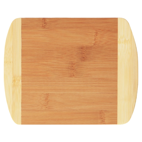 Large Two-Tone Bamboo Cutting Board - Large Two-Tone Bamboo Cutting Board - Image 1 of 1