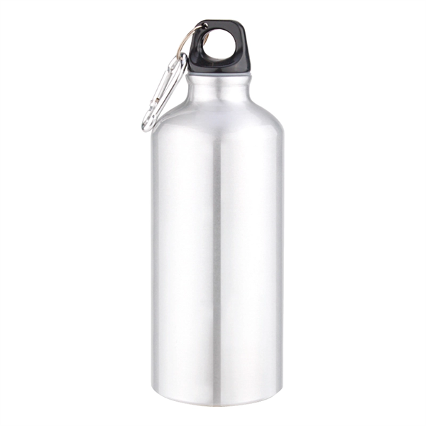 20 oz. Aluminum Water Bottle w/ Carabiner - 20 oz. Aluminum Water Bottle w/ Carabiner - Image 2 of 4