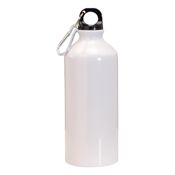 20 oz. Aluminum Water Bottle w/ Carabiner - 20 oz. Aluminum Water Bottle w/ Carabiner - Image 1 of 4