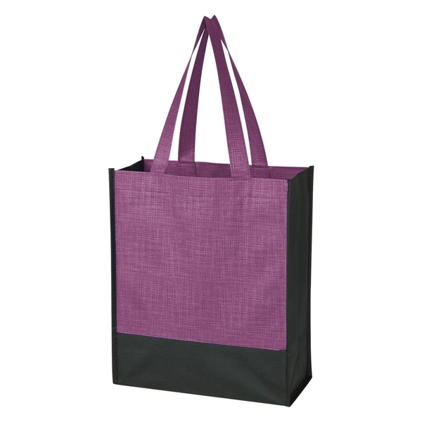 Crosshatch Mini Non-Woven Tote Bag - Crosshatch Mini Non-Woven Tote Bag - Image 21 of 25